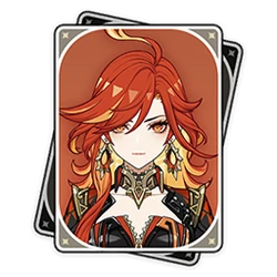 imagen de la carta de presentacion del personaje Mavuika